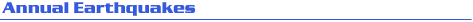 total of earthquakes in year